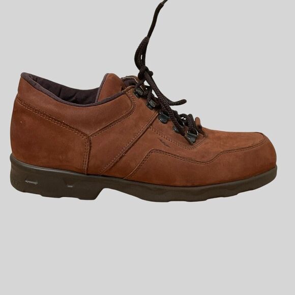 Red Wing Mens Shoes Safety Steel Toe Lace Up Suede Griptec‎ Brown Size 8.5 D